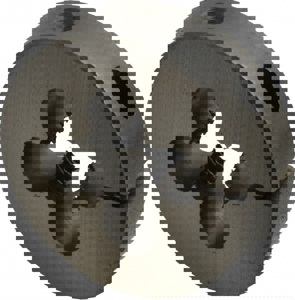 Round Die: 7/16-14, Carbon Steel